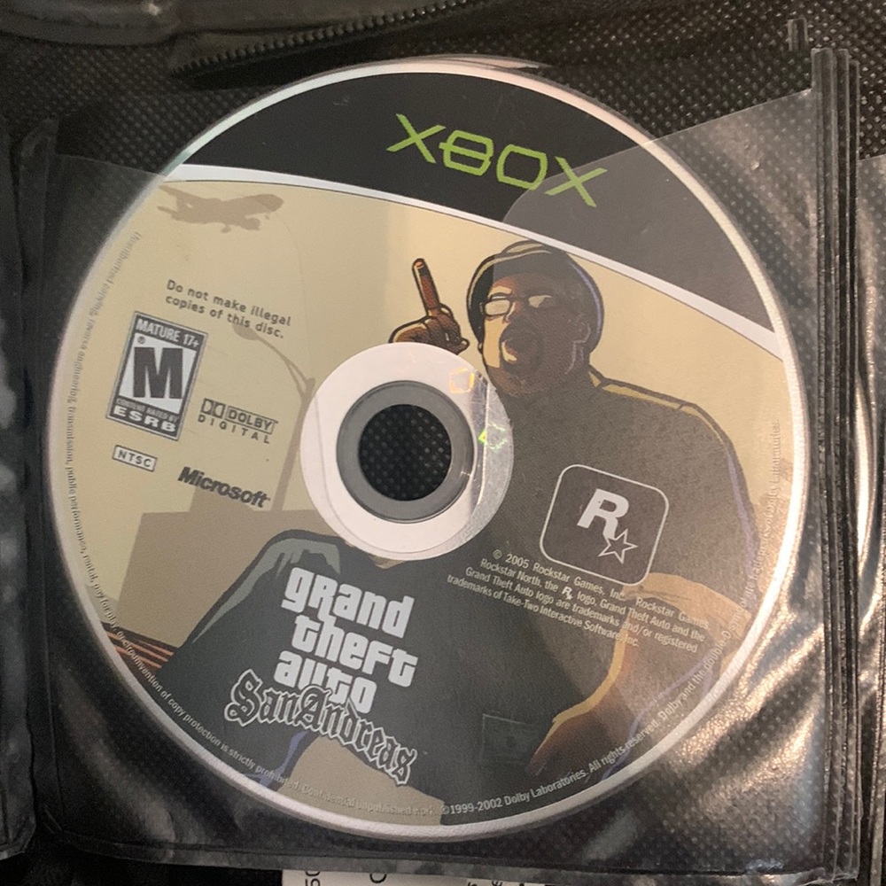 Grand theft auto San Andreas Xbox 360